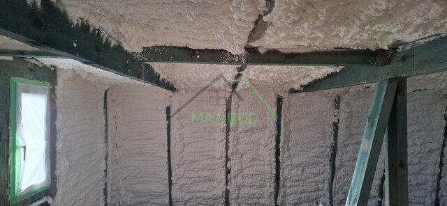 Ocieplanie pianą PUR - Działka ROD - Szczecin - ul. Łukasinskiego, Szczecin